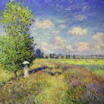 Claude Monet - Claude Monet - The Summer , Poppy Field