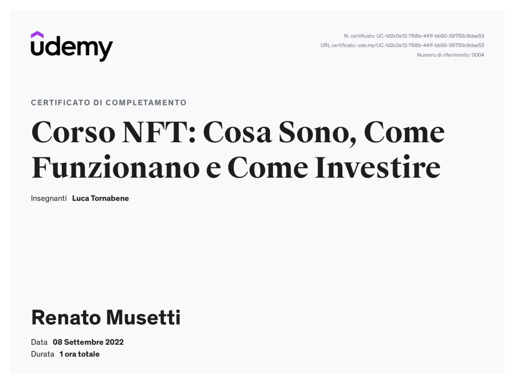 Nft-attestato
