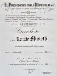 cavaliere Musetti Renato